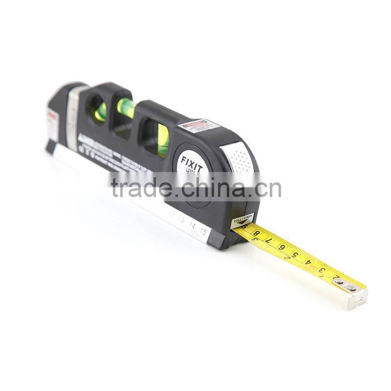 green cheap laser level With measuring tape