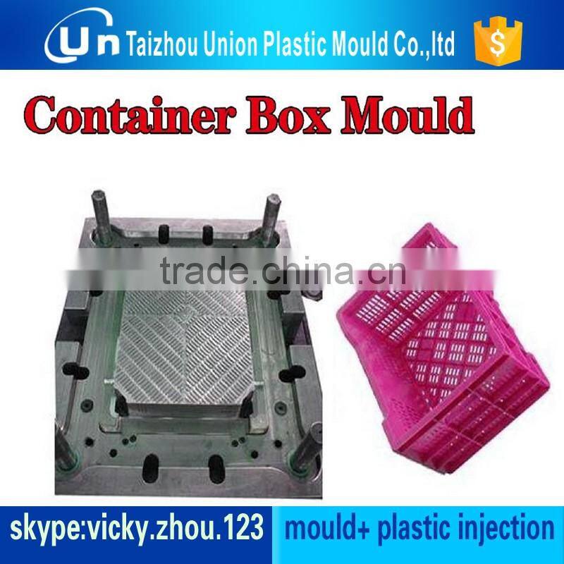 rich experience in making plastic crate mould