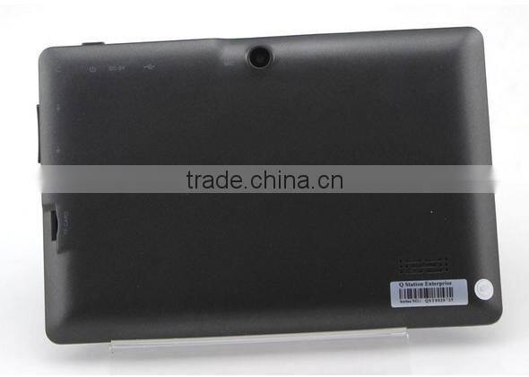 2016 best selling tablet pc Allwinner A33 7 inch touch screen q8 tablet pc with bluetooth Android 4.4 512MB 4GB memory tablet