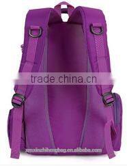 2015 fashionable convenient purple diaper bags with strong practicality