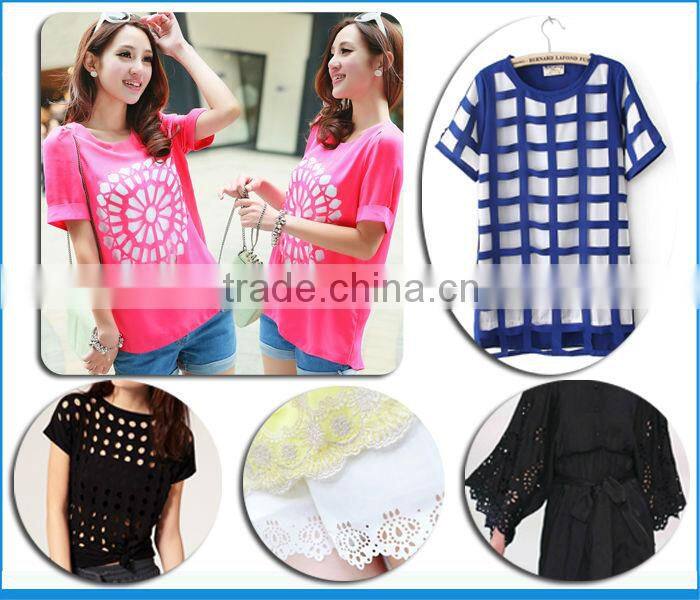 clothing cut pieces machine high technology laser cut fabric