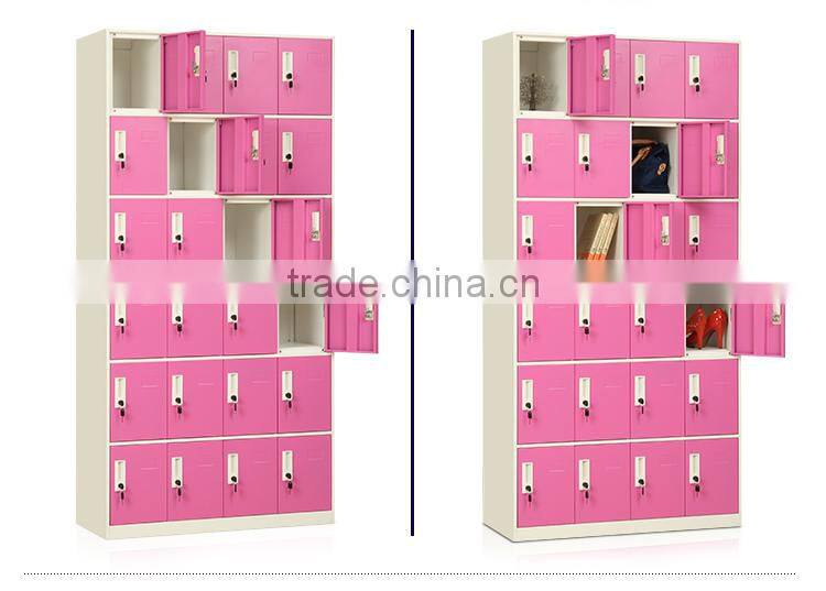 multi- door stainless steel wardrobe steel locker