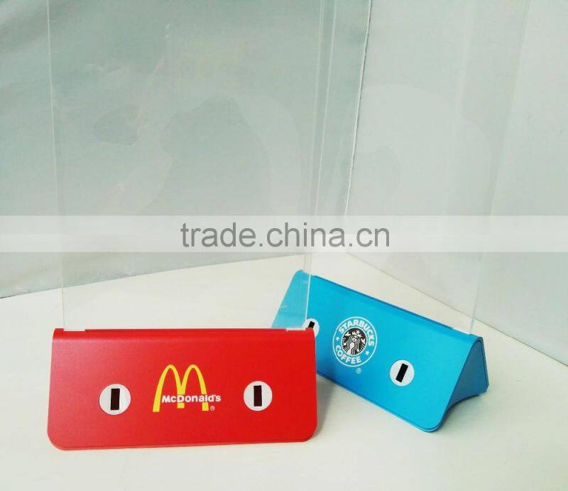 OEM available menu power bank 10000mah for restaurant menu power bank