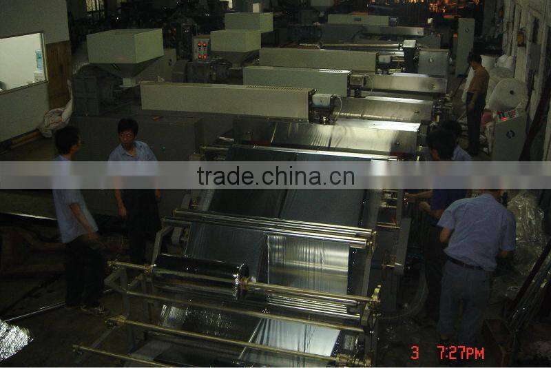 7 layer air bubble film making machine