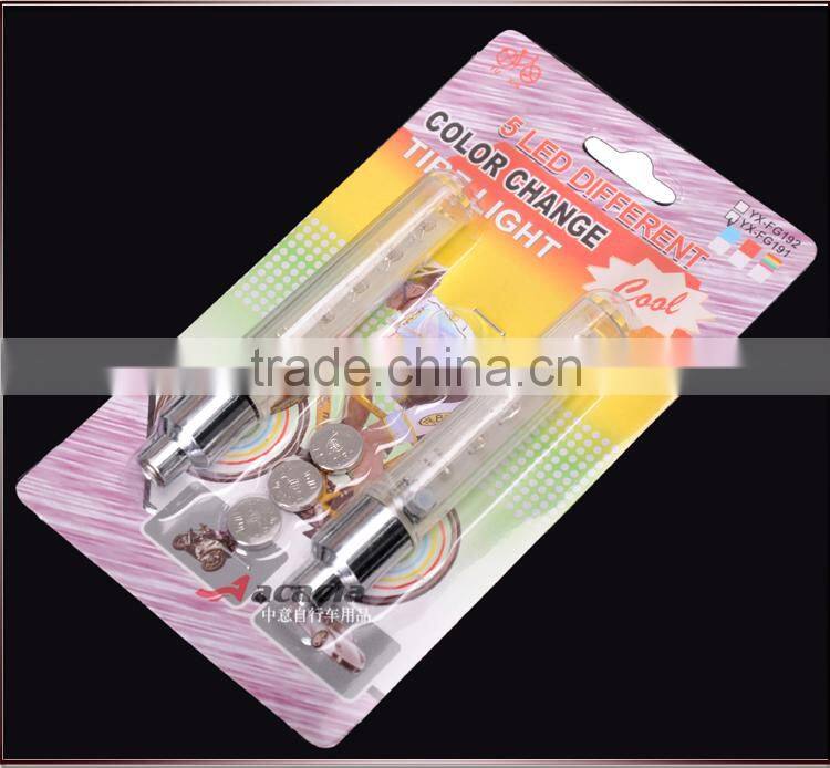 Factory direct sale high quality nice well colorful bicycle light