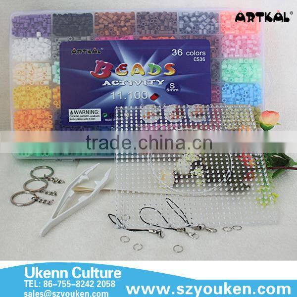 artkal jewelry making kits diy educational toys eva plastic melty beads