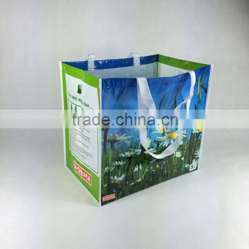 Lead-free Reduce Reuse Recycle RPET Tote Trade Show Bag