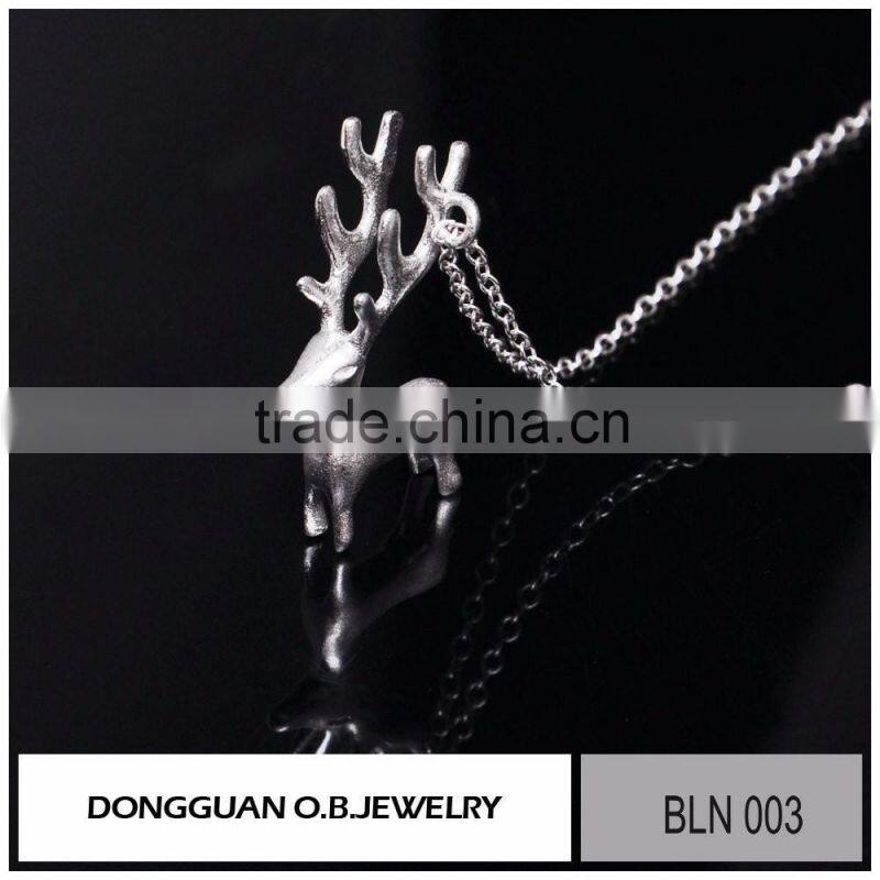 Artificial gold long chain imitation necklace/new model chain necklace