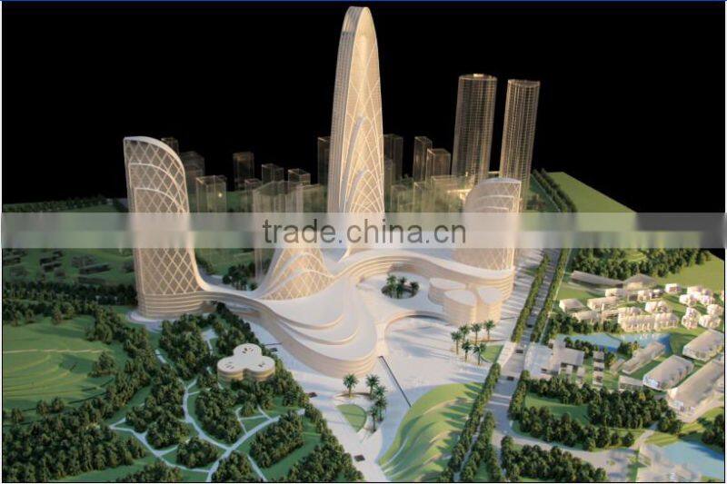 Scale 1/200 Excellent miniature building model maker