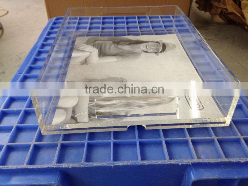 rectangular transparent acrylic tray wholesale