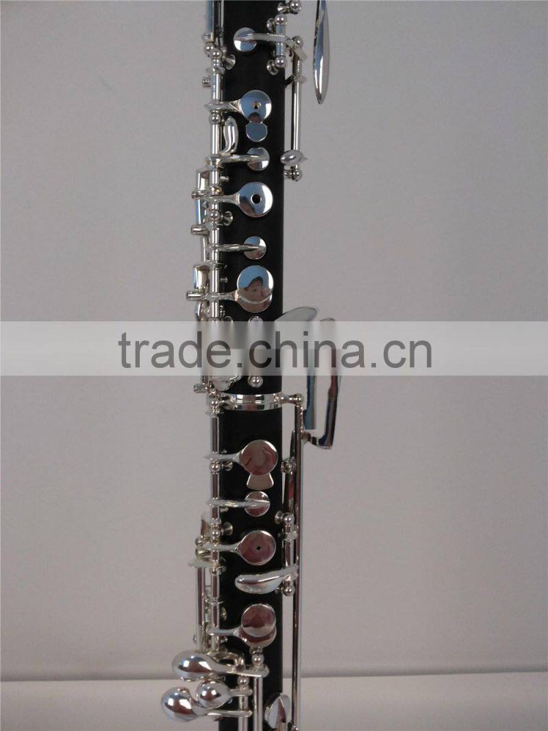composite wood body cupronickle keys with silver plated semi automatic children type B oboe