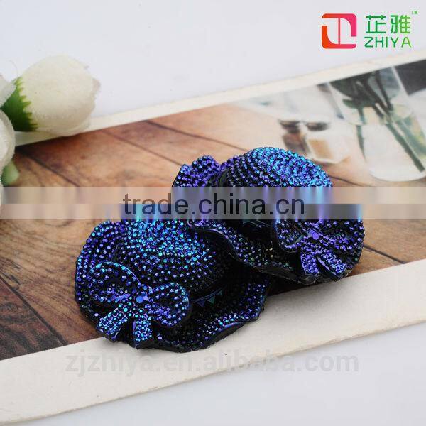 Wholesale rhinestone for hair ornaments hair clip