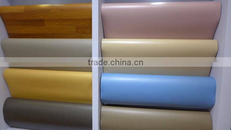 70g PET Printing film Linoleum Flooring with non-woven fabric