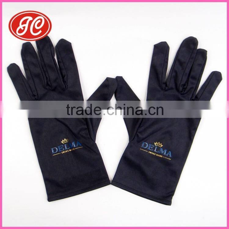 black white jewelry microfiber hand gloves