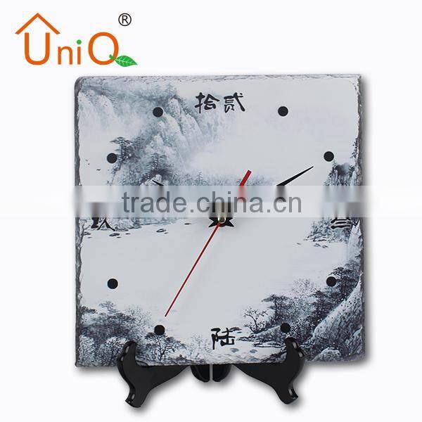 C1101 beautiful stone panel wall clock