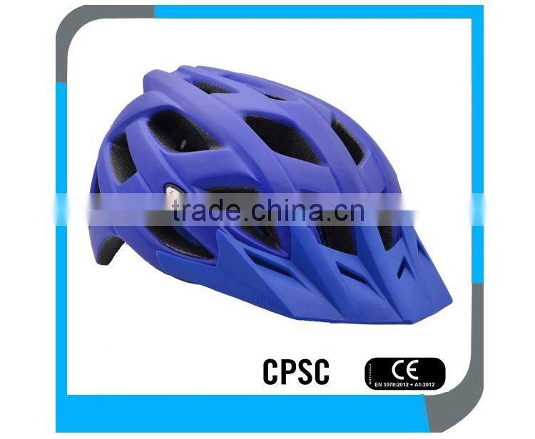 custom pro branded mountain bike cycling helmets manufacturer in China,best mountain bike helmets,best matt blue mtb bike helmet