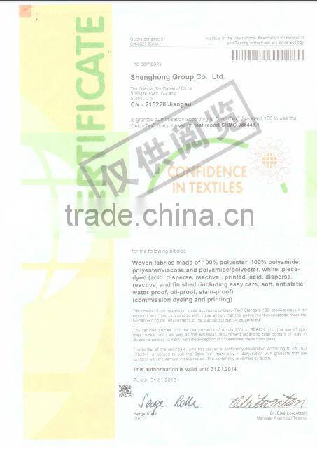 pongee material cheap polyester fabric 240T pongee