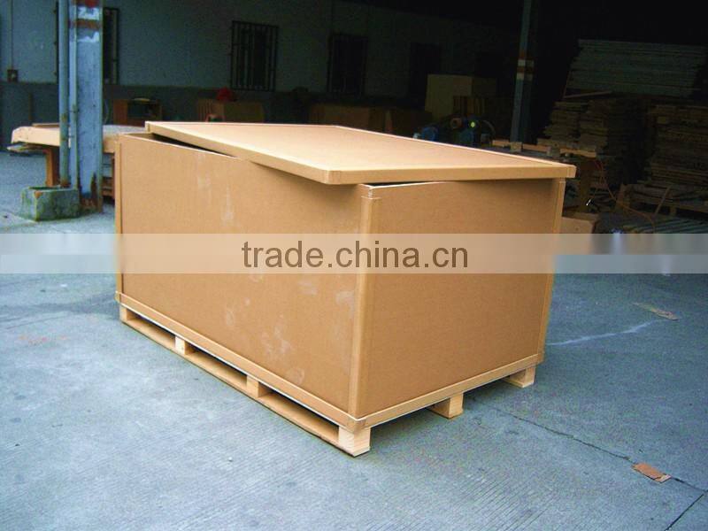 High-strength corrugated honeycomb cardboard