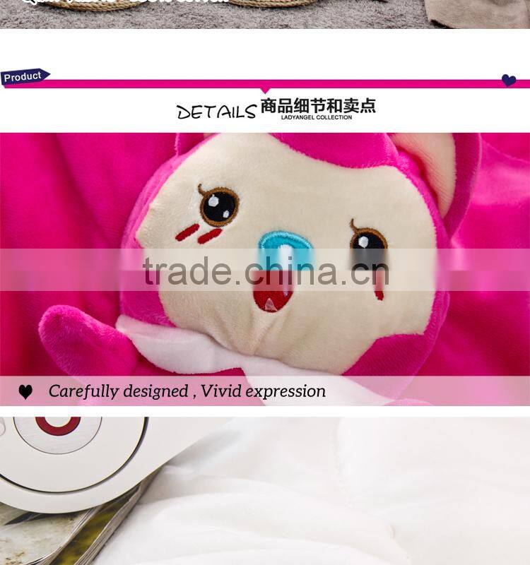 2015 new style cushion & quilt 100% cotton quilt cute style pink Ahri