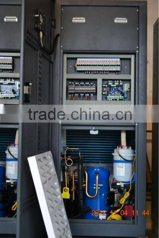 CE certificated Precision air conditioner floor standing down flow water cooled inverter type same quality with Emerson
