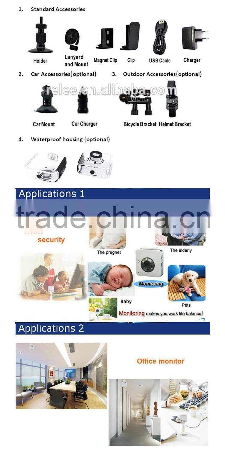 Portable good price hd mini video wireless wifi ip camera