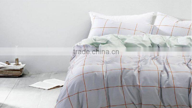 100 Polyester Brushed Microfiber Pigment Printed Bedding Set,Microfiber Duvet Cover Set