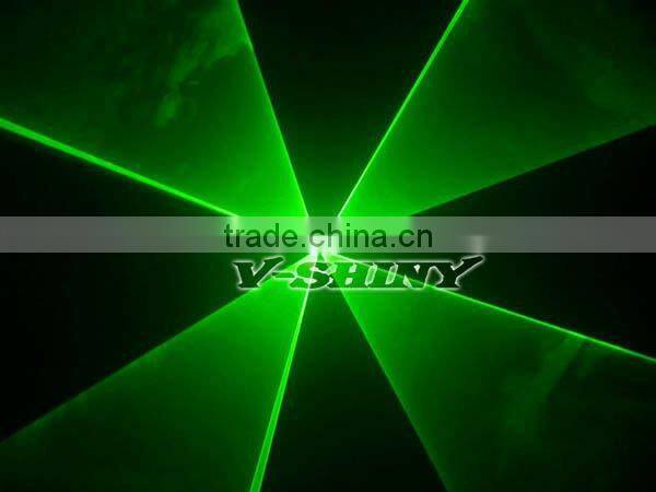 portable single green laser beam effect light