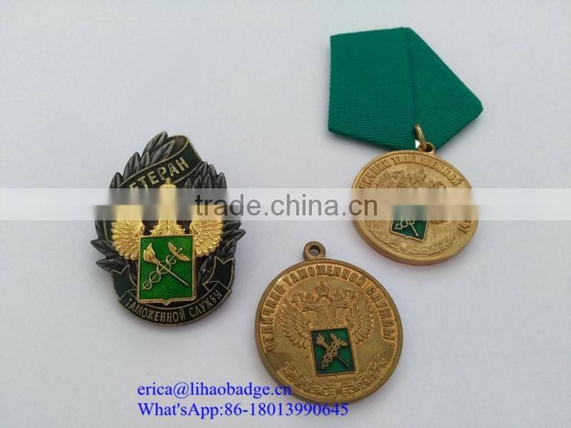 Antique Imitation Style and Medal Product Type Finisher Medal Russia