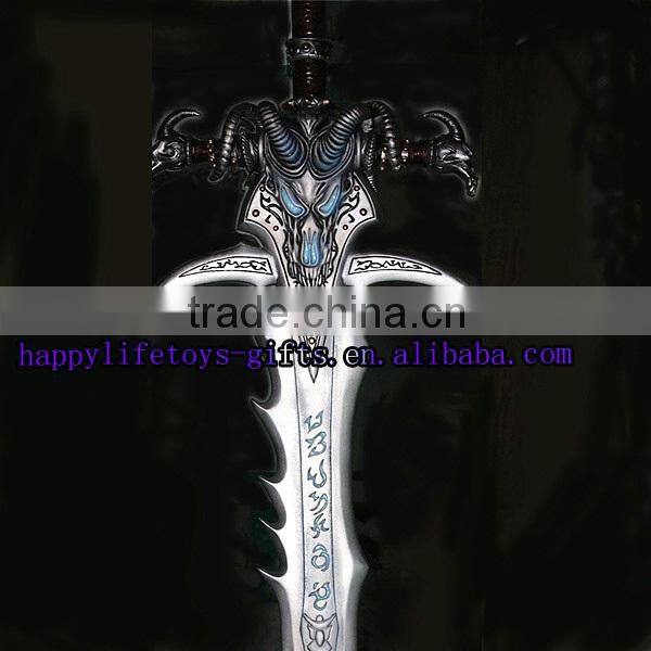 Custom cosplay weapon kit resin sword with Led lights