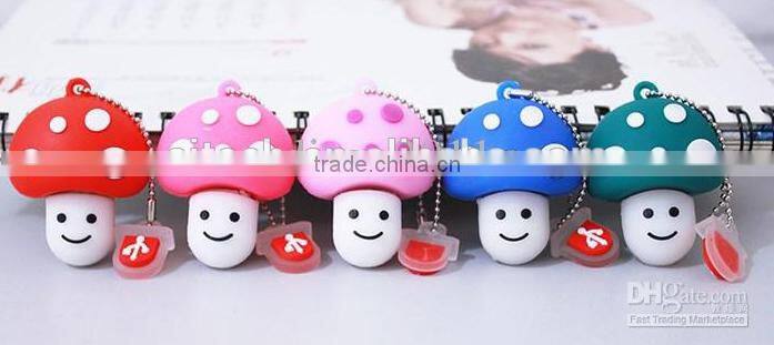 Factory Customized Cartoon Mushroom USB Thumb Drive OEM/ODM Service