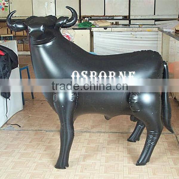 Promotional high quality customized cheap pvc blow up animals for advertising
