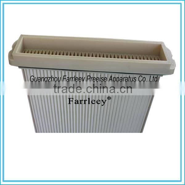 100% Spunbonded Polyeste Panel type Pleated Dust filter