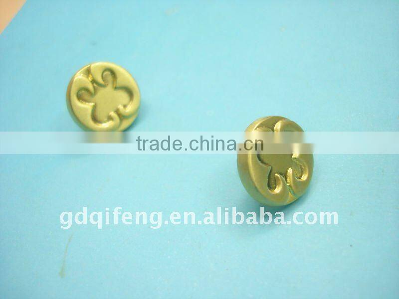 Decoration metal rivet Q-2184 embossed rivet