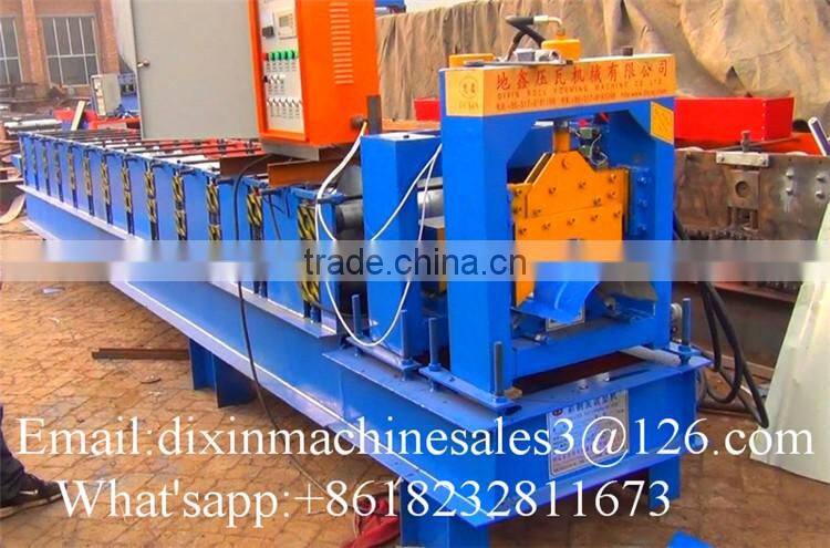 Copper Metal Roof Cap Flashing Roll Forming Machine/ Roof Tile Ridge Cap Flashing Making Machine