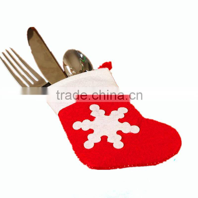 Fashion design christmas tableware cover,christmas tree decorations