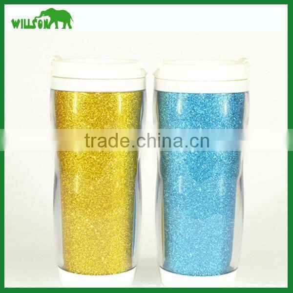 Double wall travel insert cup