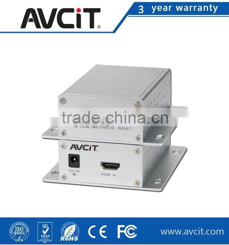 Convert VGA signal into optic signal,Support single-mode dual-core optic fiber transmission of VGA VGA Extender over Optic Fiber