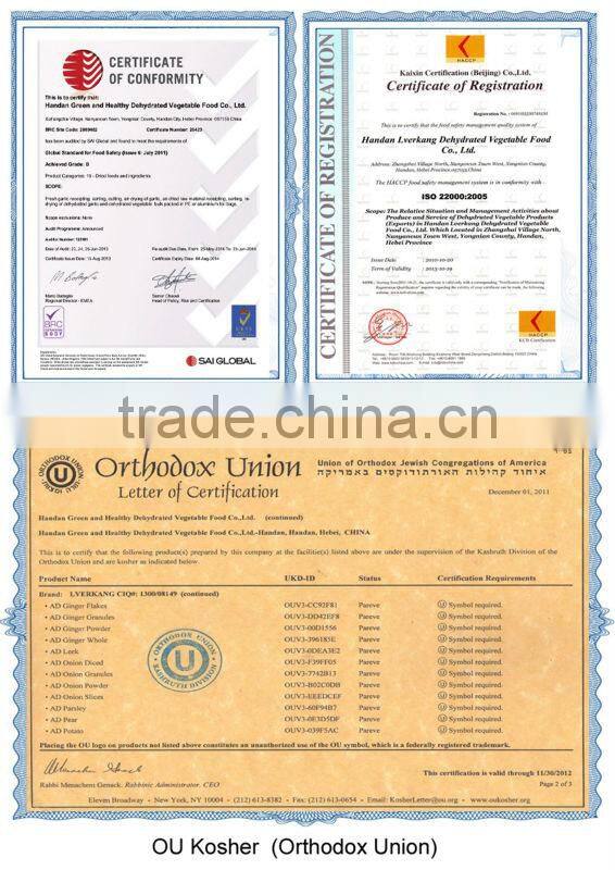 Grade A and Grade B supplier dried Garlic Granule,dried garlic crushed/chopped/minced/granulated/powdered