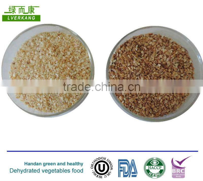 Grade A and Grade B supplier dried Garlic Granule,dried garlic crushed/chopped/minced/granulated/powdered