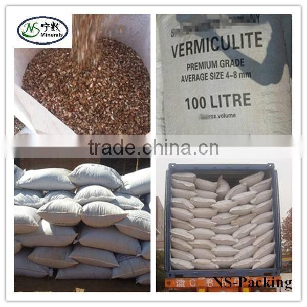 Free Asbestos Crude/Bulk Vermiculite for lightweight Concretes