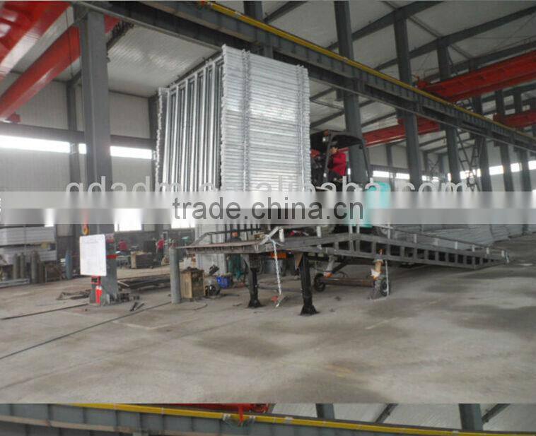 mobile hydraulic container loading ramps
