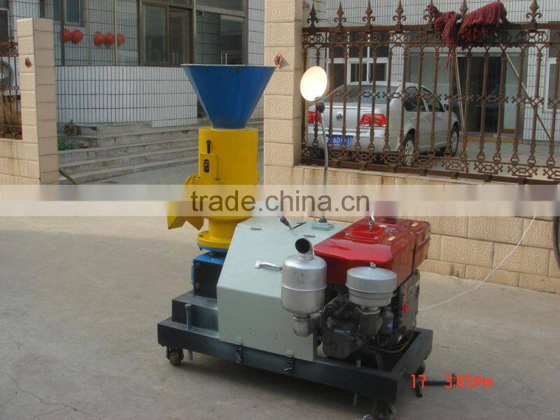 Wood Sawdust Pellet Machine Animal Feed Pellet Machine Flat Die Pellet Machine