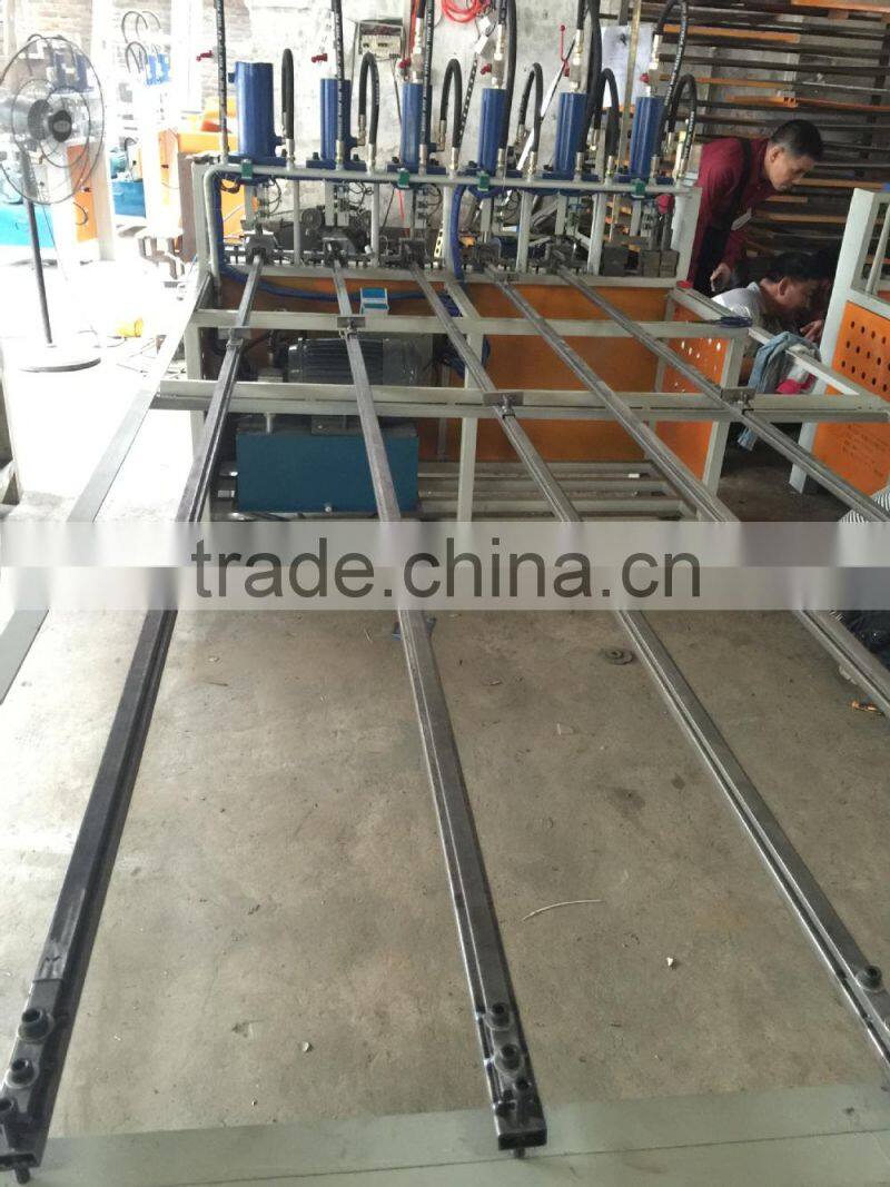 Industrial Metal Steel Tubes Punching Machine / Steel pipes hole punching machine