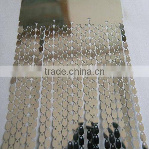 High quality embroidery PET laser Sequins film rolls Spangles rolls