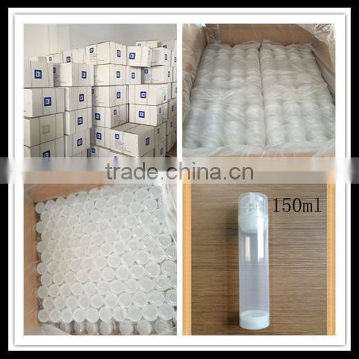 150ml clear airless pump bottle in stock