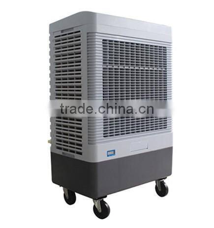 Portable evaporative outdoor water air conditioner/mobile air cooler