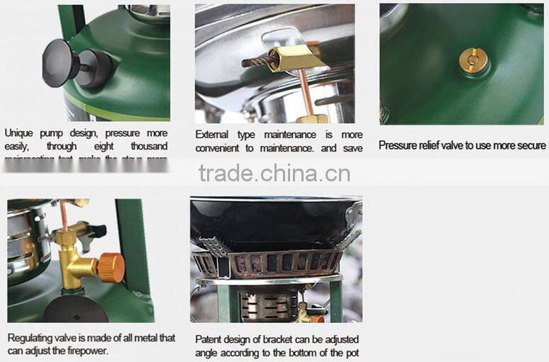 2017 new military use fuel stove for gasoline, diesel, kerosene applicable
