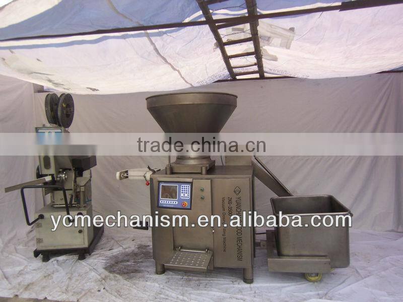 automatic meat sausage stuffer