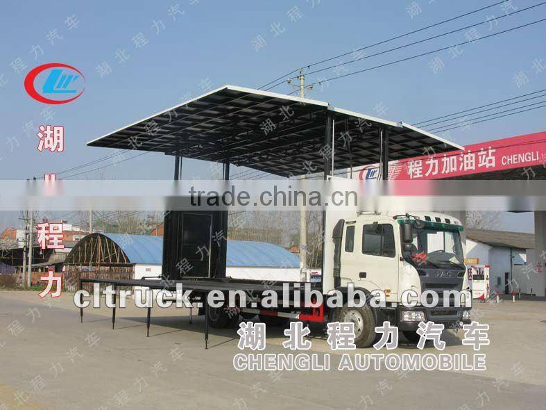 JAC 4*2 mobile stage trucks for sale
