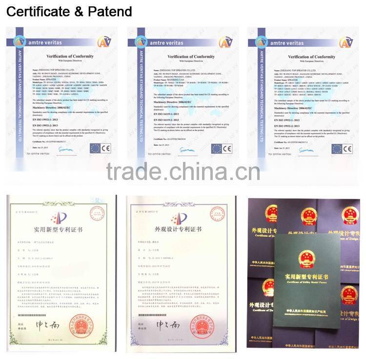 2017 new product plastic and rotating head garden house sprayer